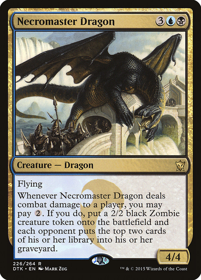 Necromaster Dragon [Dragons of Tarkir] | PLUS EV GAMES 