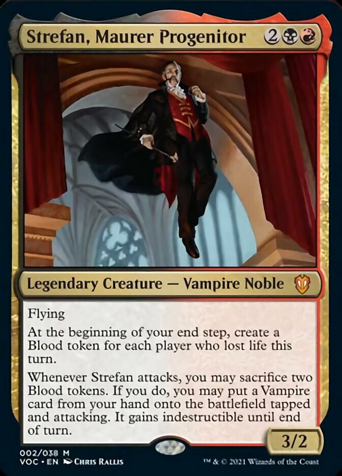 Strefan, Maurer Progenitor [Innistrad: Crimson Vow Commander] | PLUS EV GAMES 