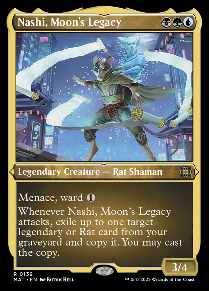 Nashi, Moon's Legacy (Foil Etched) [March of the Machine: The Aftermath] | PLUS EV GAMES 