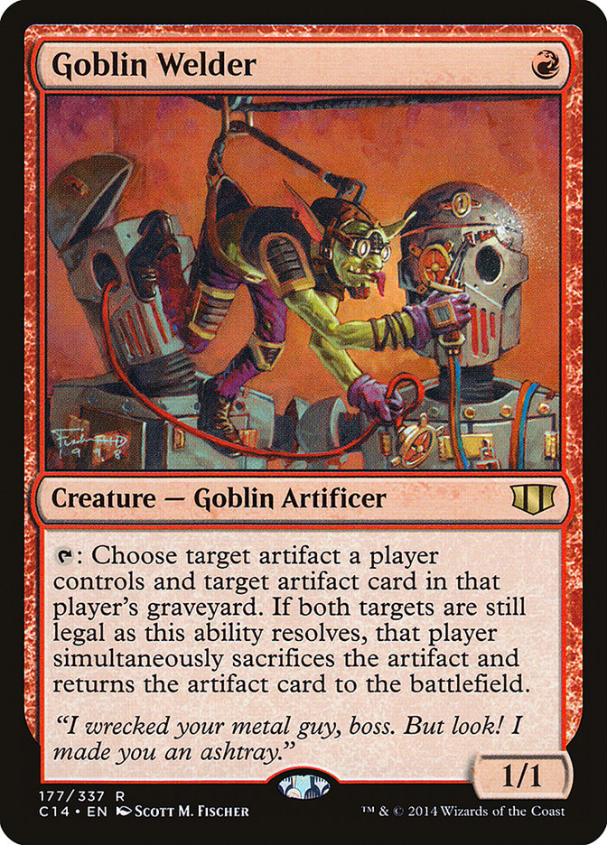 Goblin Welder [Commander 2014] | PLUS EV GAMES 