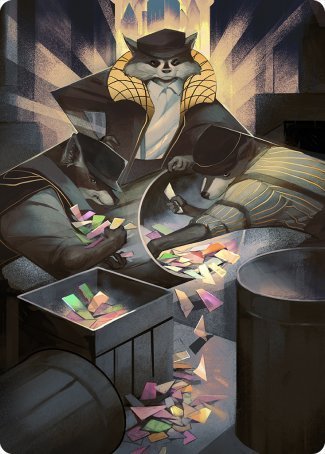 Masked Bandits Art Card [Streets of New Capenna Art Series] | PLUS EV GAMES 