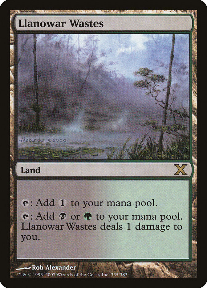 Llanowar Wastes [Tenth Edition] | PLUS EV GAMES 
