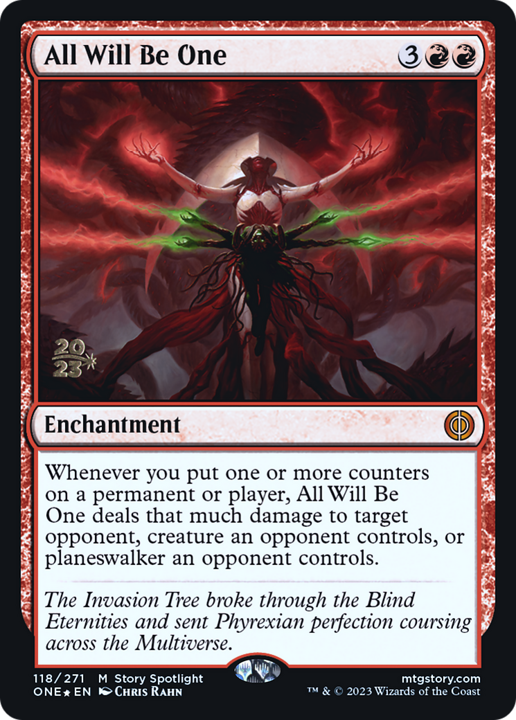 All Will Be One [Phyrexia: All Will Be One Prerelease Promos] | PLUS EV GAMES 