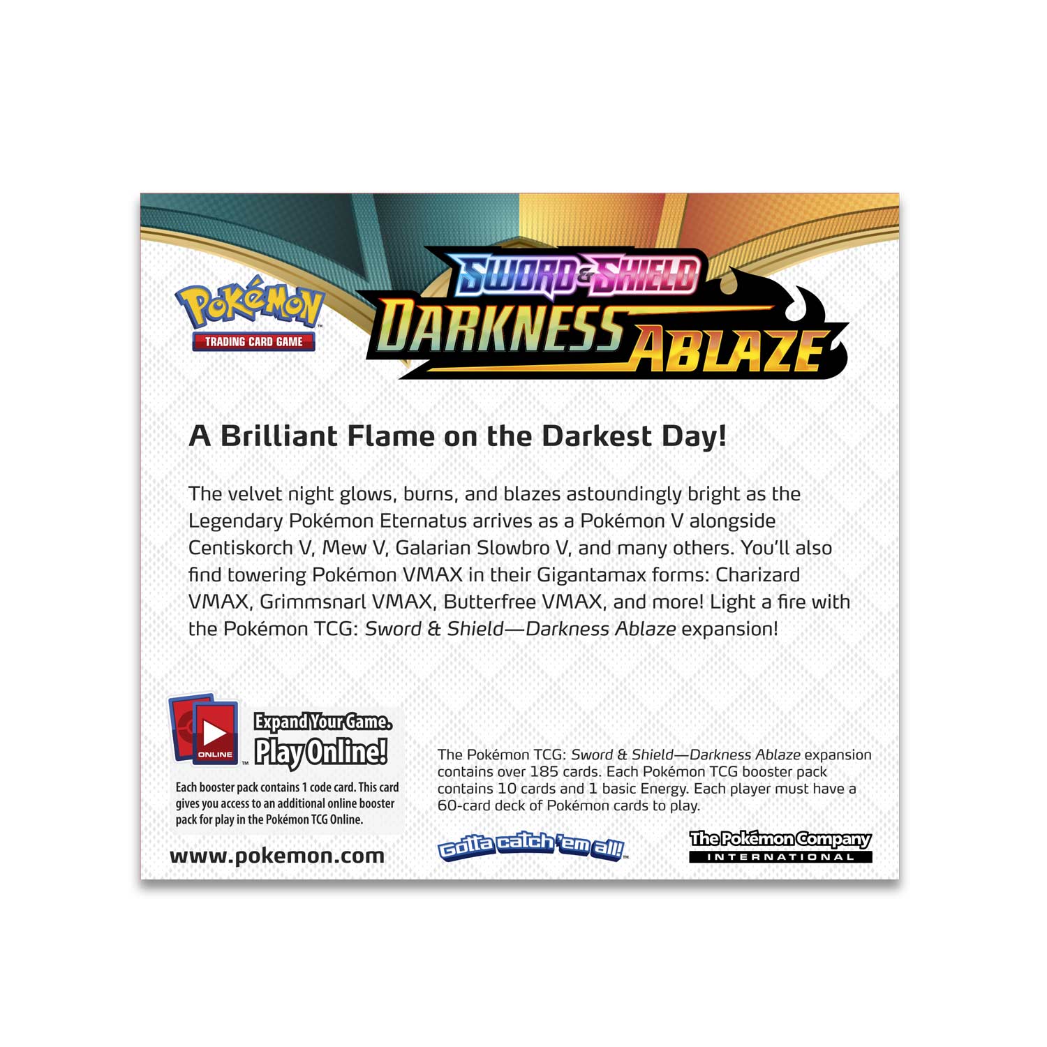 Sword & Shield: Darkness Ablaze - Booster Box | PLUS EV GAMES 