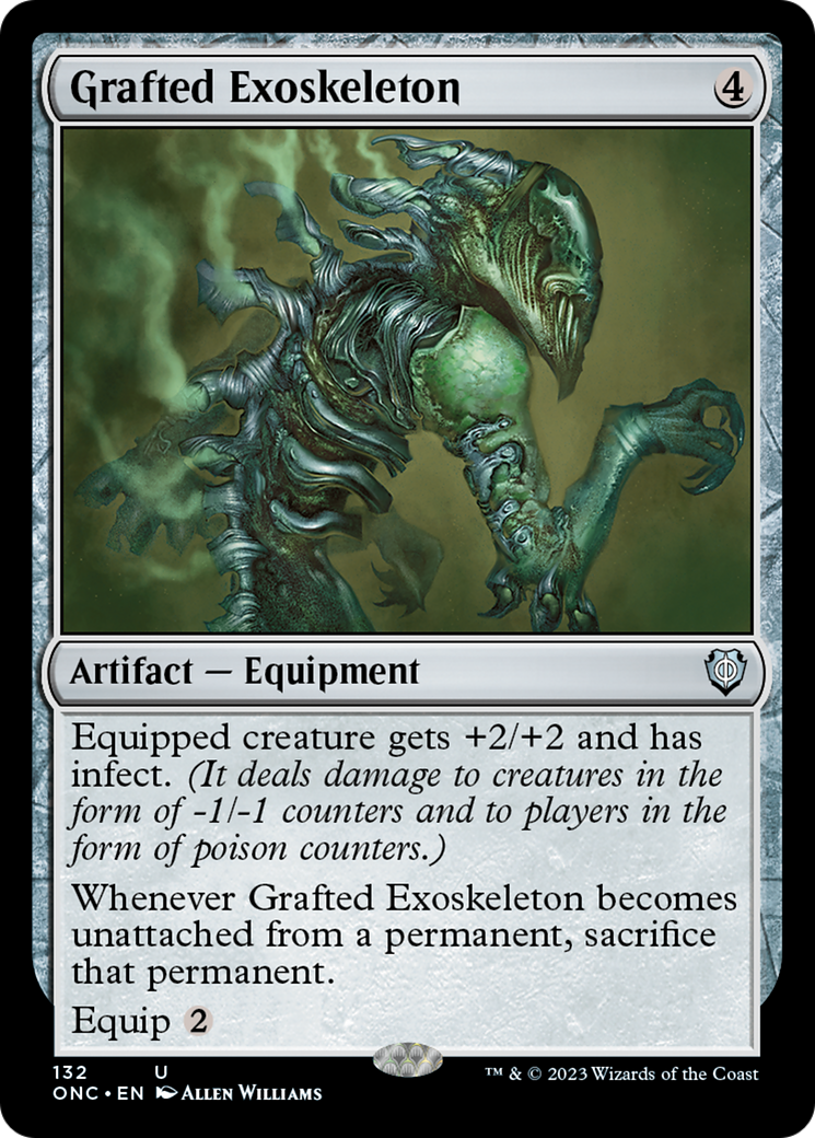 Grafted Exoskeleton [Phyrexia: All Will Be One Commander] | PLUS EV GAMES 