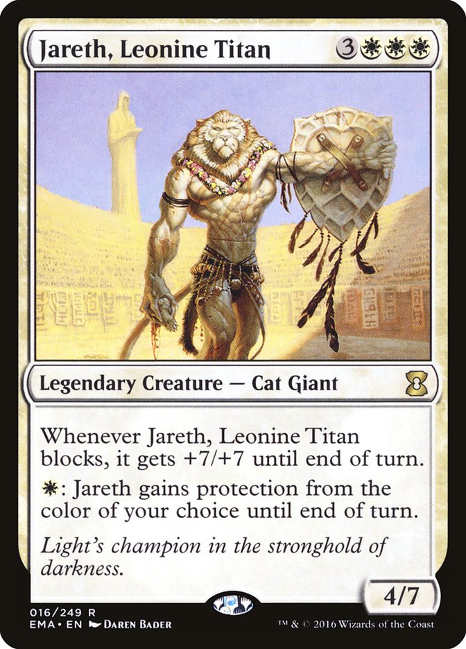 Jareth, Leonine Titan [Eternal Masters] | PLUS EV GAMES 