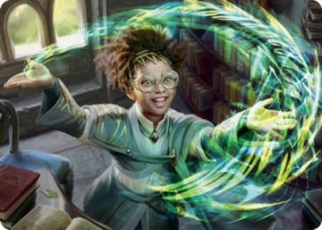 Eureka Moment Art Card [Strixhaven: School of Mages Art Series] | PLUS EV GAMES 