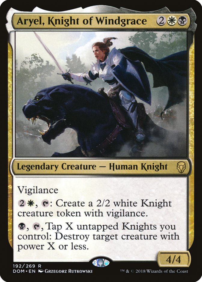 Aryel, Knight of Windgrace [Dominaria] | PLUS EV GAMES 