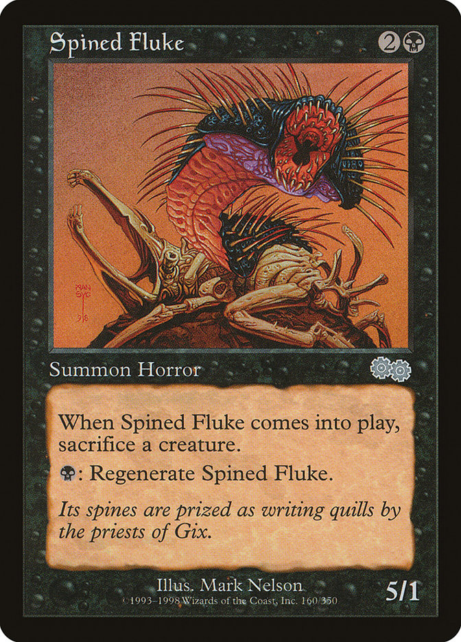 Spined Fluke [Urza's Saga] | PLUS EV GAMES 