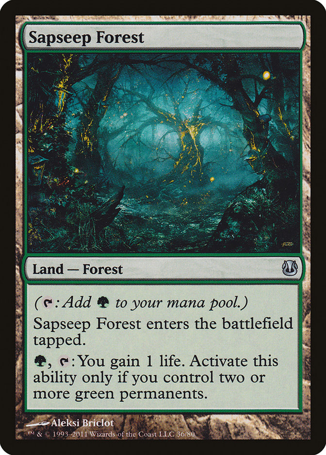 Sapseep Forest [Duel Decks: Ajani vs. Nicol Bolas] | PLUS EV GAMES 