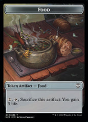 Food // Citizen Double-sided Token [Streets of New Capenna Commander Tokens] | PLUS EV GAMES 