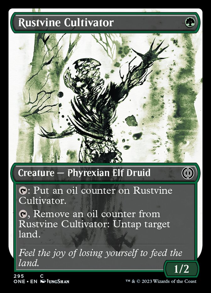 Rustvine Cultivator (Showcase Ichor) [Phyrexia: All Will Be One] | PLUS EV GAMES 