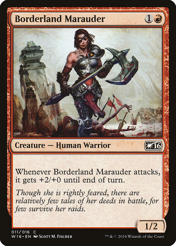 Borderland Marauder [Welcome Deck 2016] | PLUS EV GAMES 