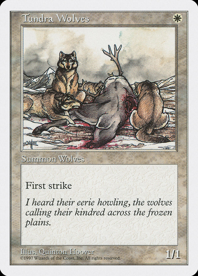 Tundra Wolves [Fifth Edition] | PLUS EV GAMES 