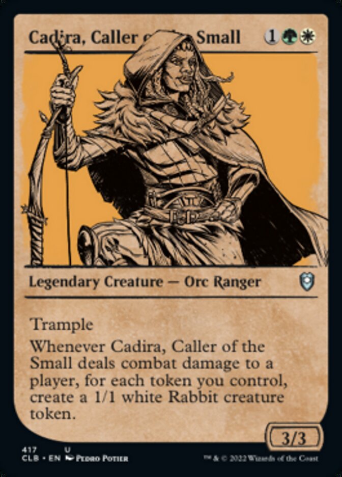 Cadira, Caller of the Small (Showcase) [Commander Legends: Battle for Baldur's Gate] | PLUS EV GAMES 