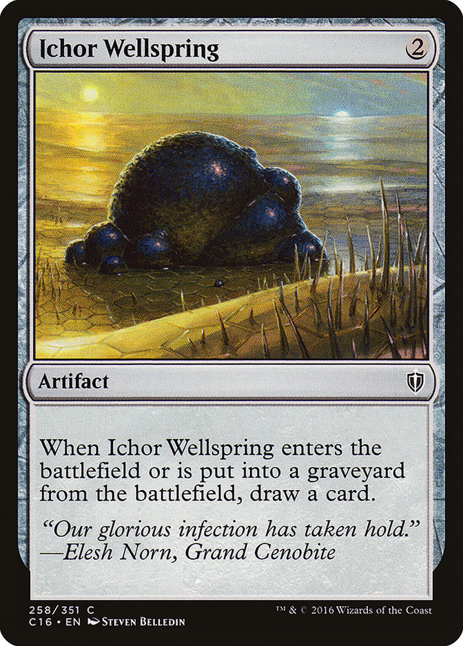 Ichor Wellspring [Commander 2016] | PLUS EV GAMES 