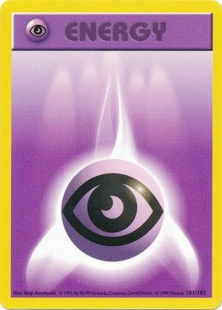 Psychic Energy (101/102) [Base Set (Shadowless)]