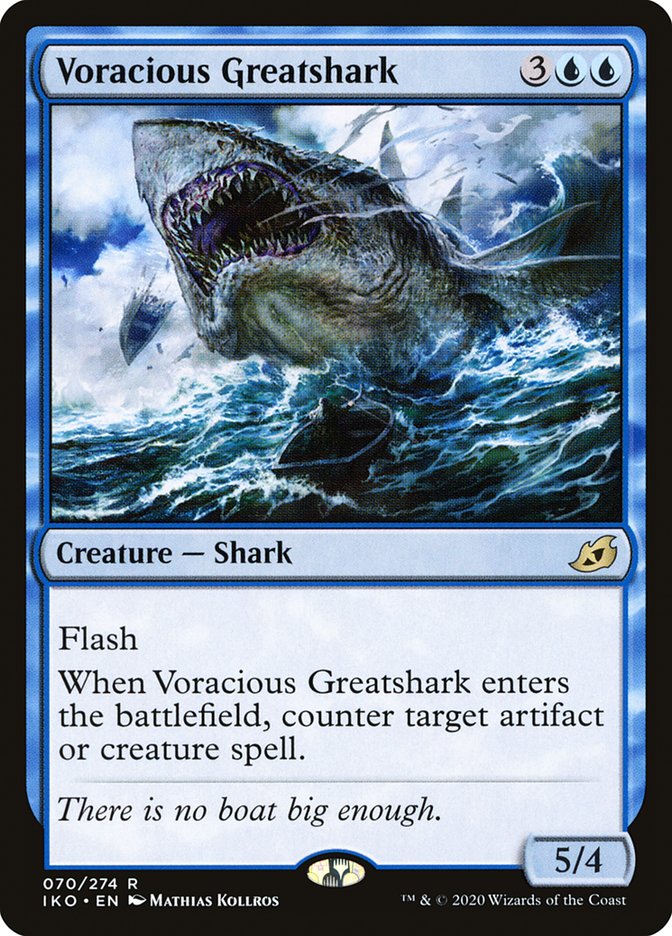 Voracious Greatshark [Ikoria: Lair of Behemoths] | PLUS EV GAMES 