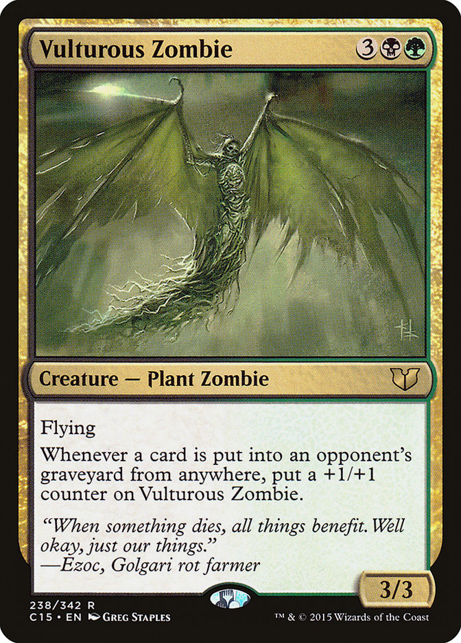 Vulturous Zombie [Commander 2015] | PLUS EV GAMES 