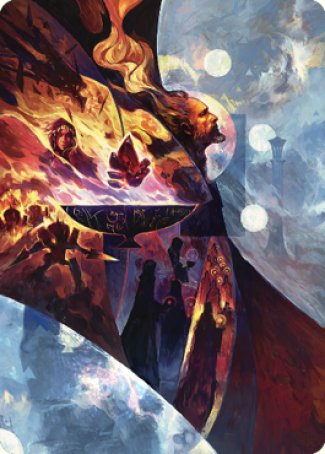 Urza's Command Art Card [The Brothers' War Art Series] | PLUS EV GAMES 