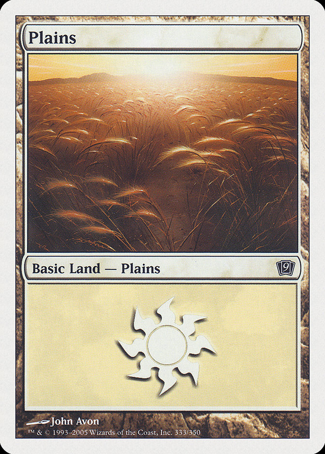 Plains (333) [Ninth Edition] | PLUS EV GAMES 