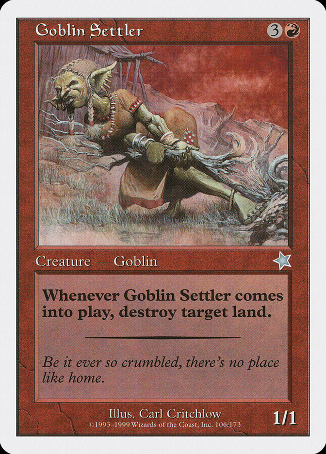Goblin Settler [Starter 1999] | PLUS EV GAMES 