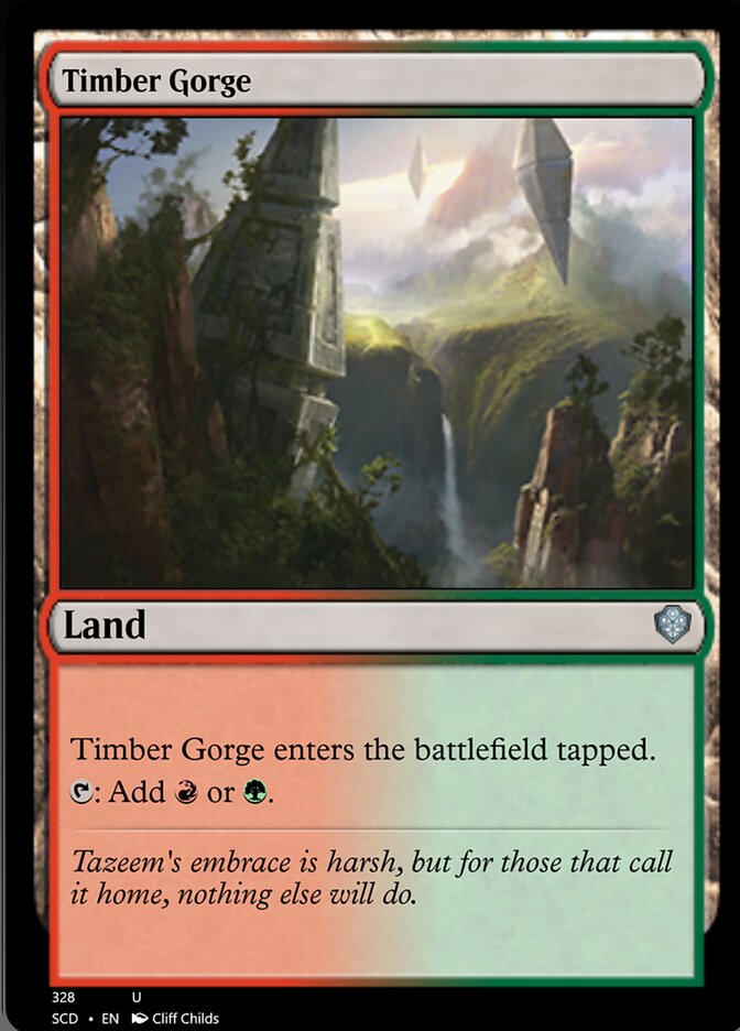 Timber Gorge [Starter Commander Decks] | PLUS EV GAMES 