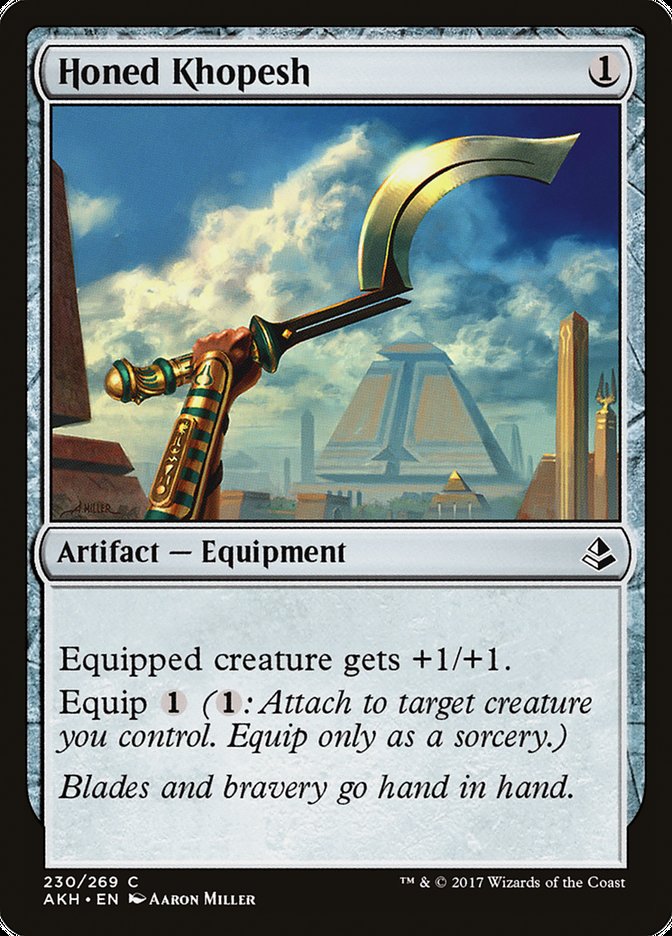 Honed Khopesh [Amonkhet] | PLUS EV GAMES 