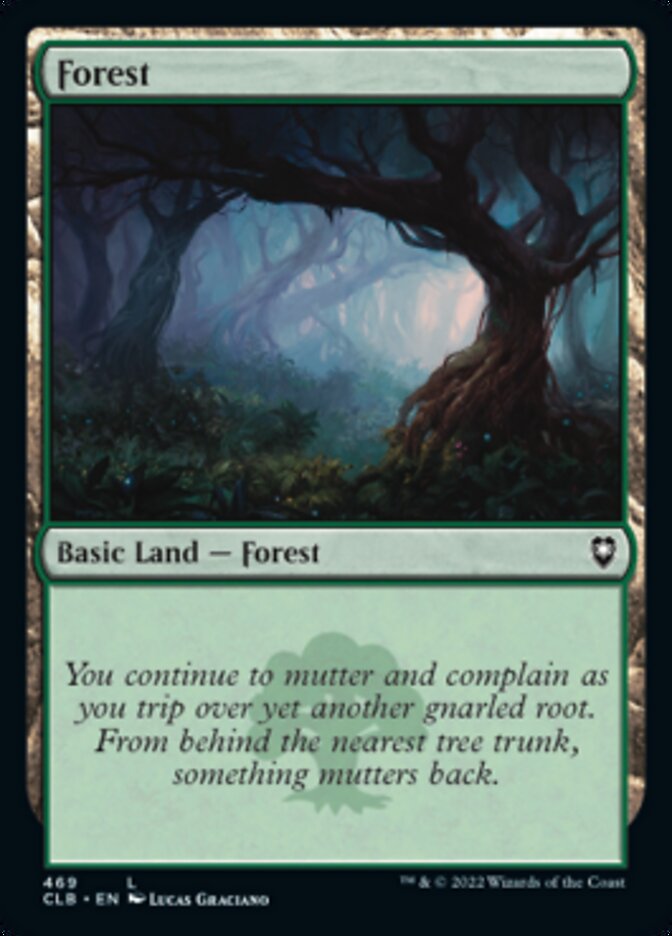 Forest (469) [Commander Legends: Battle for Baldur's Gate] | PLUS EV GAMES 