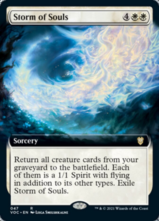 Storm of Souls (Extended) [Innistrad: Crimson Vow Commander] | PLUS EV GAMES 