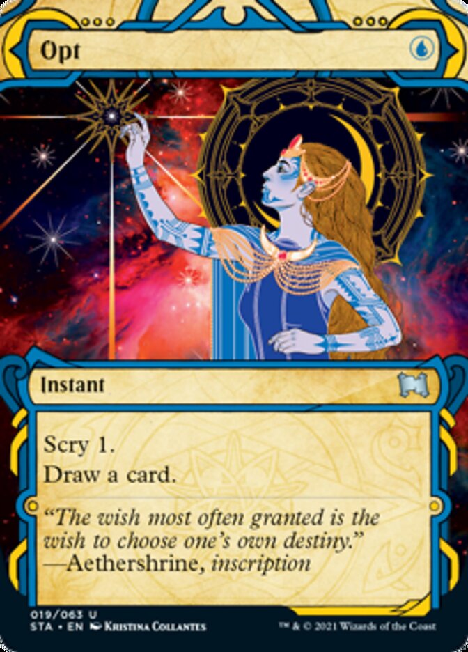 Opt (Etched Foil) [Strixhaven Mystical Archive] | PLUS EV GAMES 