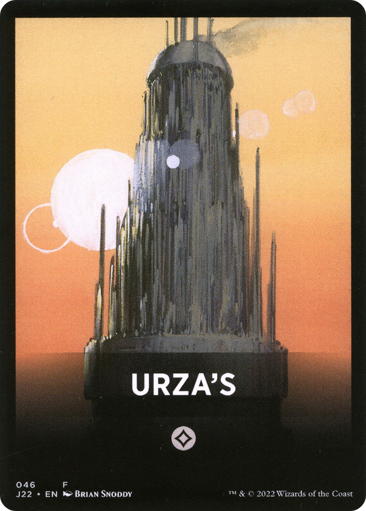 Urza's Theme Card [Jumpstart 2022 Front Cards] | PLUS EV GAMES 