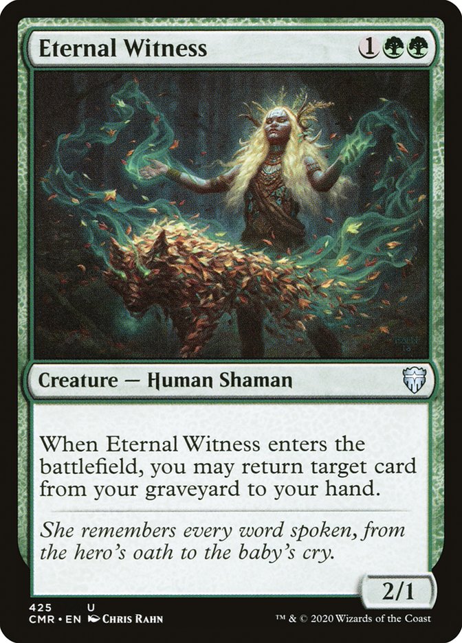 Eternal Witness [Commander Legends Commander Deck] | PLUS EV GAMES 