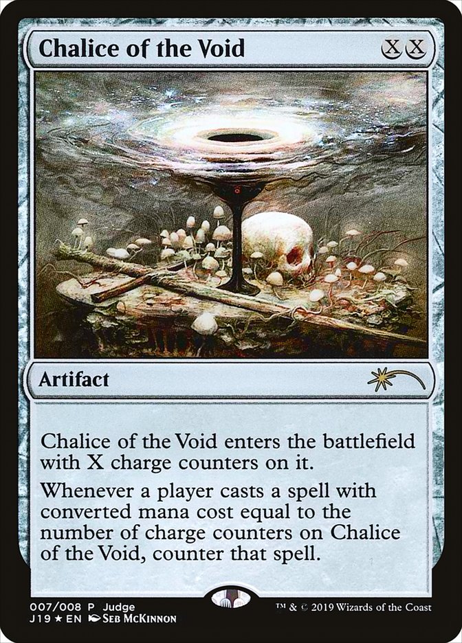 Chalice of the Void [Judge Gift Cards 2019] | PLUS EV GAMES 