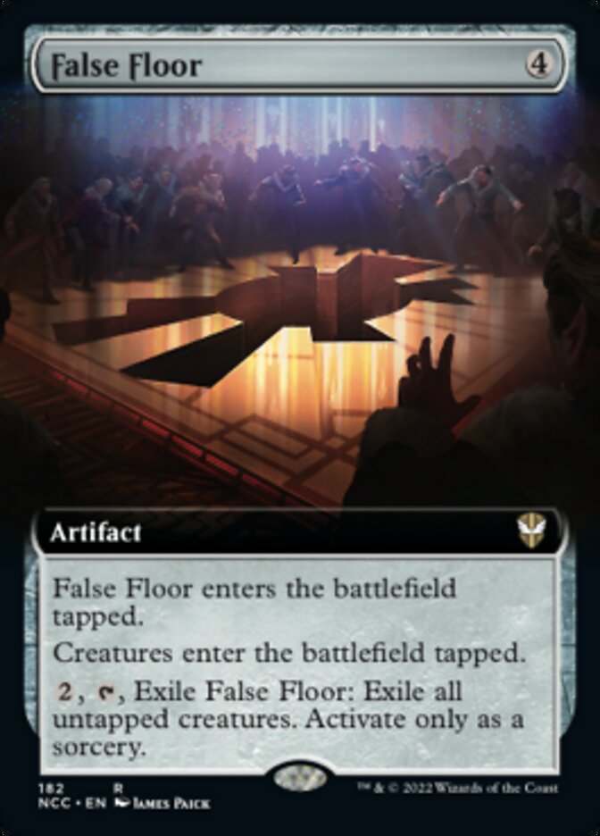 False Floor (Extended Art) [Streets of New Capenna Commander] | PLUS EV GAMES 