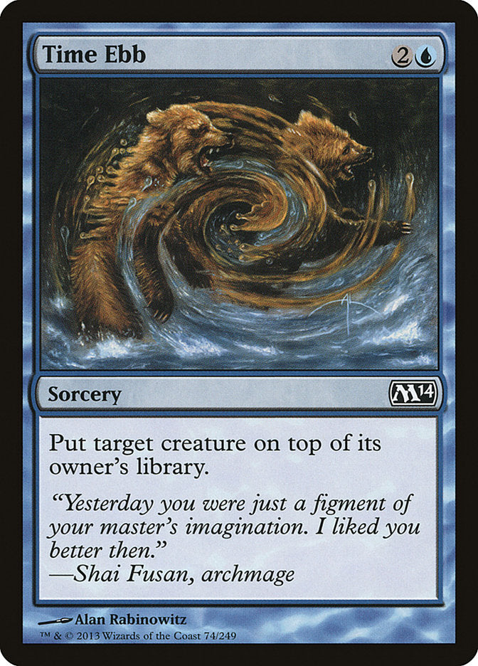 Time Ebb [Magic 2014] | PLUS EV GAMES 