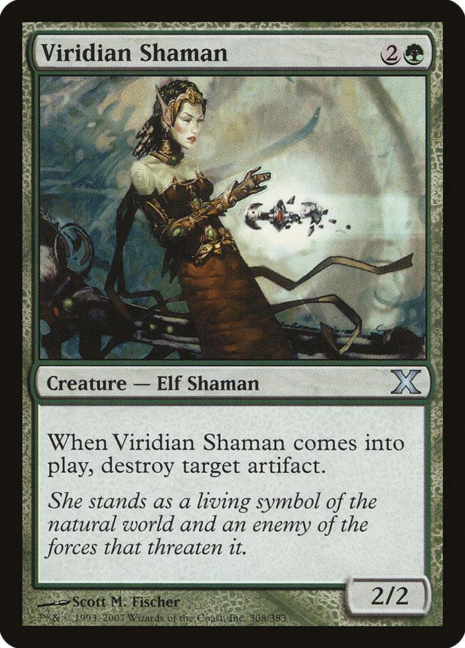 Viridian Shaman [Tenth Edition] | PLUS EV GAMES 