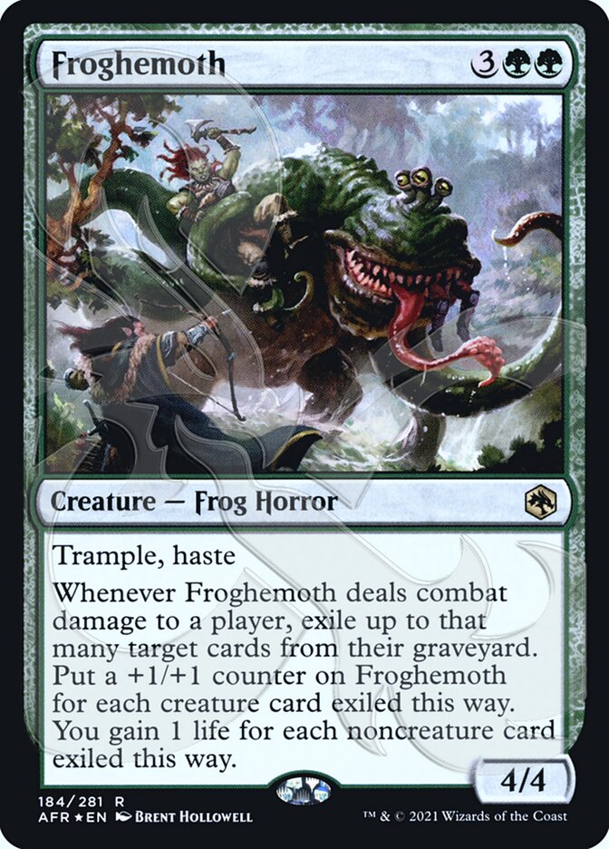 Froghemoth (Ampersand Promo) [Dungeons & Dragons: Adventures in the Forgotten Realms Promos] | PLUS EV GAMES 