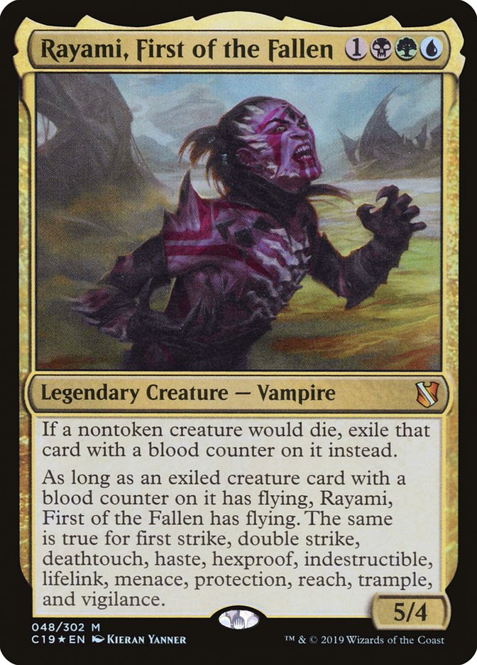 Rayami, First of the Fallen [Commander 2019] | PLUS EV GAMES 