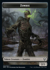 Soldier // Zombie Double-sided Token [Dominaria United Tokens] | PLUS EV GAMES 