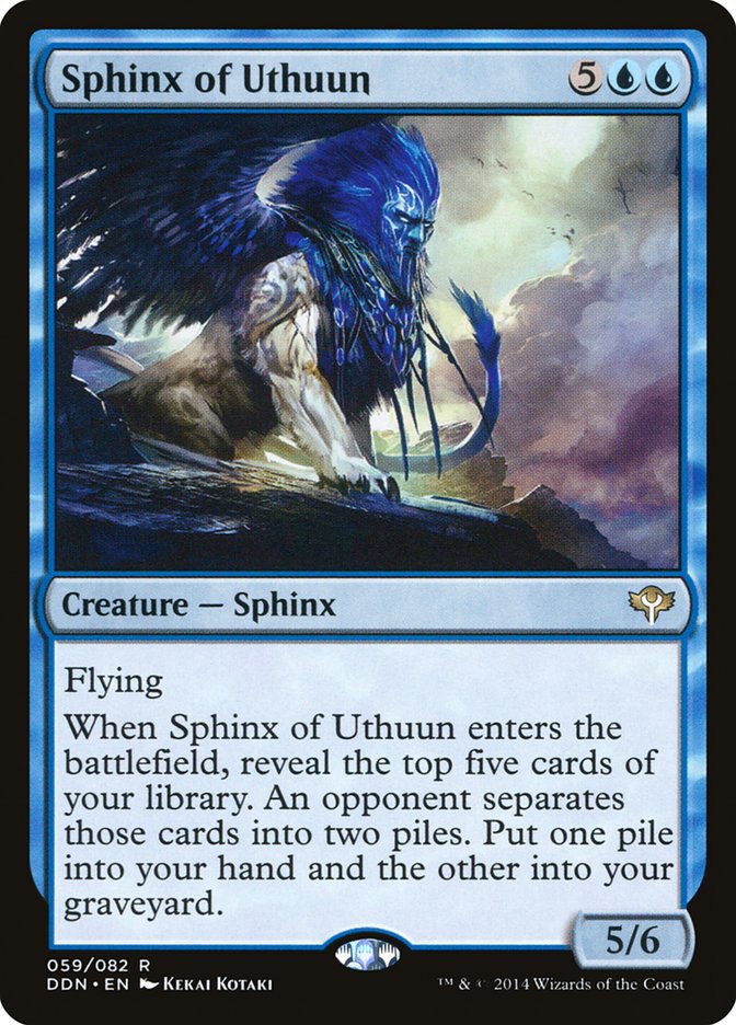 Sphinx of Uthuun [Duel Decks: Speed vs. Cunning] | PLUS EV GAMES 