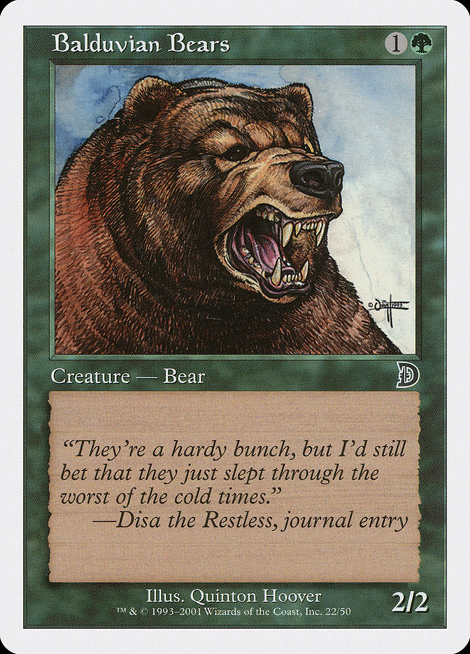 Balduvian Bears [Deckmasters] | PLUS EV GAMES 