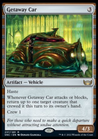 Getaway Car (Promo Pack) [Streets of New Capenna Promos] | PLUS EV GAMES 