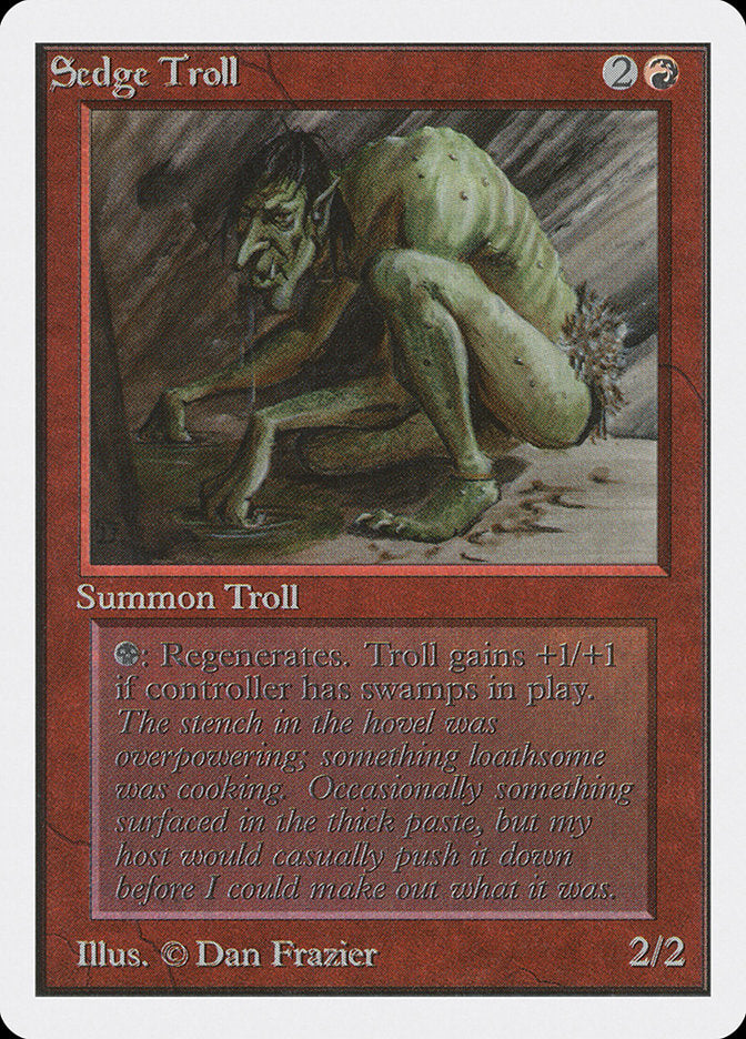 Sedge Troll [Unlimited Edition] | PLUS EV GAMES 