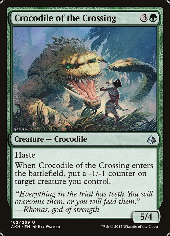 Crocodile of the Crossing [Amonkhet] | PLUS EV GAMES 