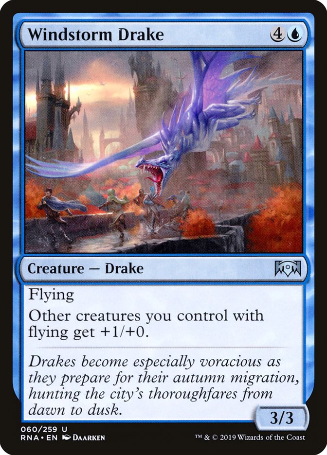 Windstorm Drake [Ravnica Allegiance] | PLUS EV GAMES 