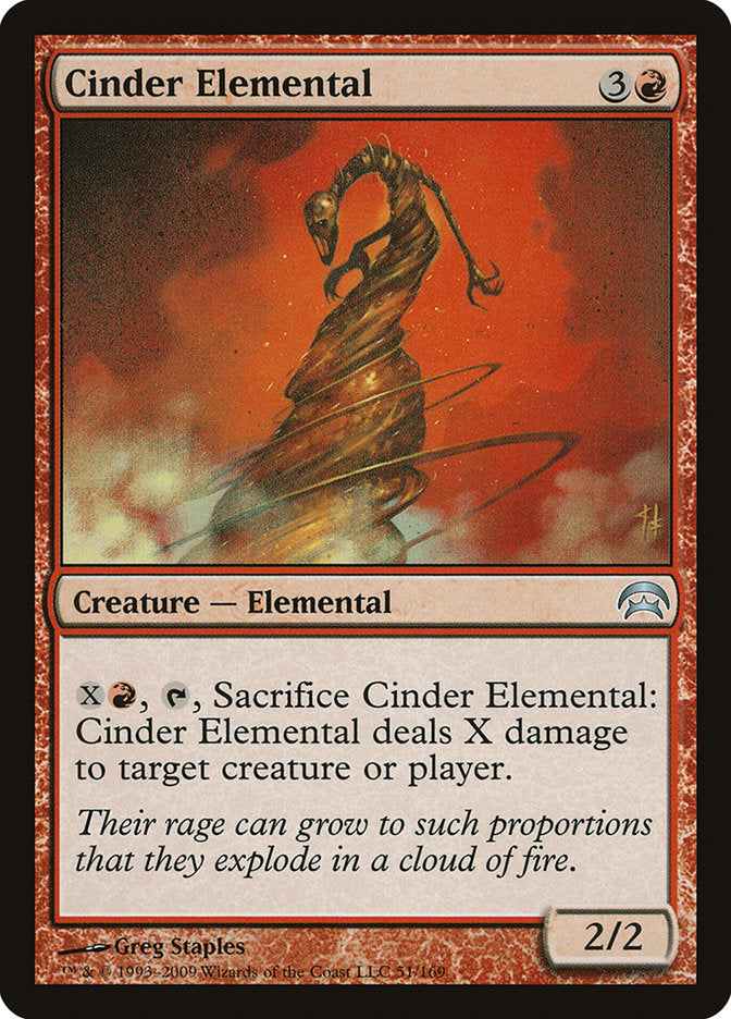 Cinder Elemental [Planechase] | PLUS EV GAMES 