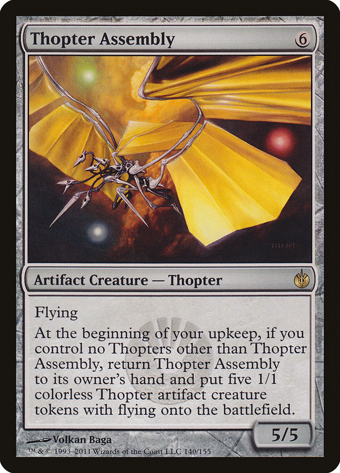 Thopter Assembly [Mirrodin Besieged] | PLUS EV GAMES 