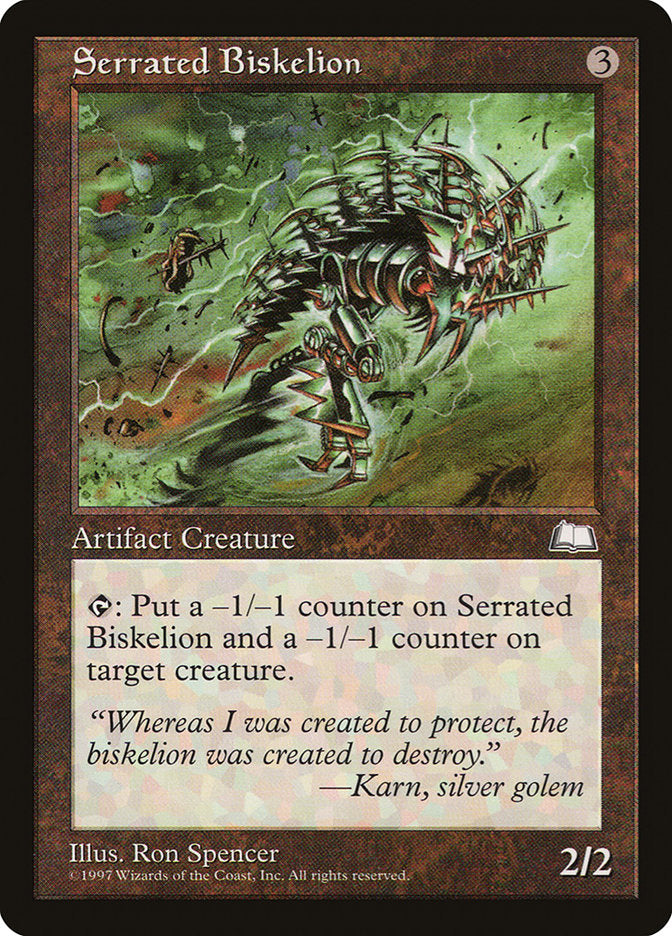 Serrated Biskelion [Weatherlight] | PLUS EV GAMES 