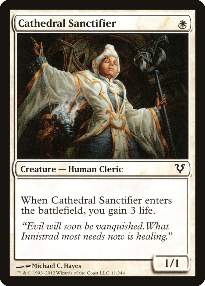 Cathedral Sanctifier [Avacyn Restored] | PLUS EV GAMES 